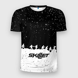 Мужская спорт-футболка Skillet rock music band