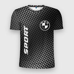 Мужская спорт-футболка BMW sport carbon