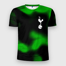 Футболка спортивная мужская Tottenham sport halftone, цвет: 3D-принт