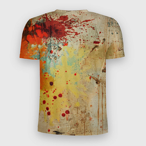 Мужская спорт-футболка Джон Уик с пистолетом в стиле гранж / 3D-принт – фото 2