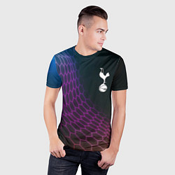 Футболка спортивная мужская Tottenham футбольная сетка, цвет: 3D-принт — фото 2