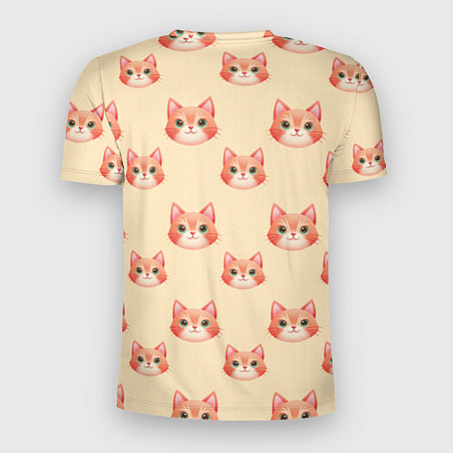 Мужская спорт-футболка Рыжие котята / 3D-принт – фото 2