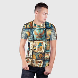 Футболка спортивная мужская Пэчворк из Египта, цвет: 3D-принт — фото 2