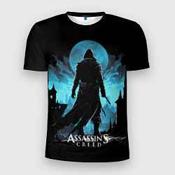 Футболка спортивная мужская Assassins creed сумерки, цвет: 3D-принт