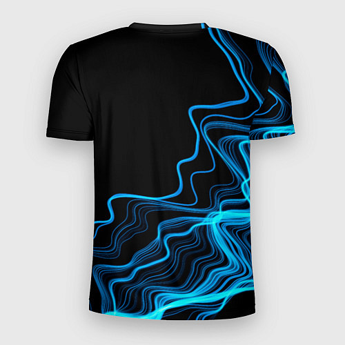 Мужская спорт-футболка Motorhead sound wave / 3D-принт – фото 2