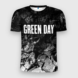 Футболка спортивная мужская Green Day black graphite, цвет: 3D-принт