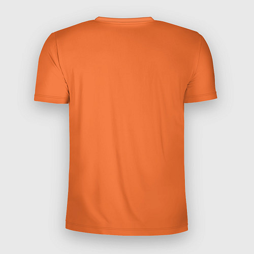 Мужская спорт-футболка Half-Life оранжевый / 3D-принт – фото 2