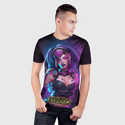 Футболка спортивная мужская League Of Legends Akali Kda, цвет: 3D-принт — фото 2