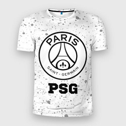 Футболка спортивная мужская PSG sport на светлом фоне, цвет: 3D-принт