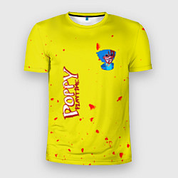 Футболка спортивная мужская Poppy Playtime Хагги Вагги монстр, цвет: 3D-принт