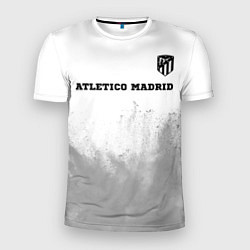 Мужская спорт-футболка Atletico Madrid sport на светлом фоне посередине