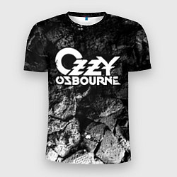 Футболка спортивная мужская Ozzy Osbourne black graphite, цвет: 3D-принт