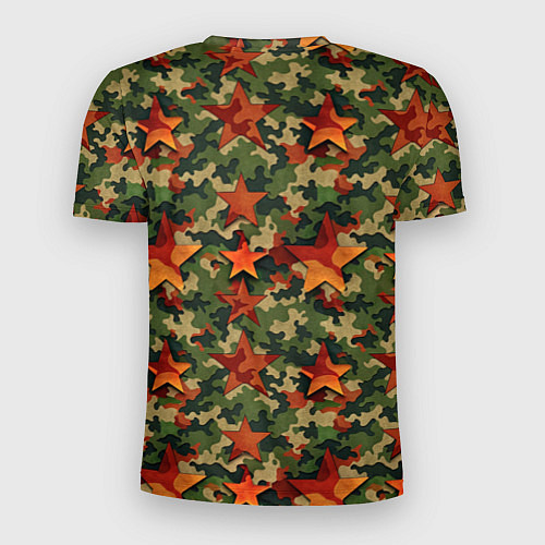 Мужская спорт-футболка День Победы камуфляжный стиль / 3D-принт – фото 2