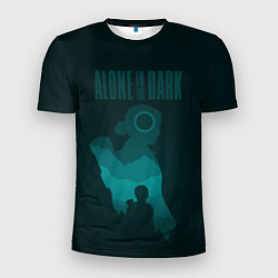 Мужская спорт-футболка Alone in the dark - Emily