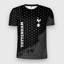 Мужская спорт-футболка Tottenham sport на темном фоне вертикально