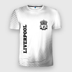 Мужская спорт-футболка Liverpool sport на светлом фоне вертикально