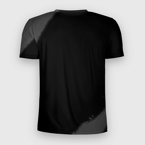 Мужская спорт-футболка PSG sport на темном фоне / 3D-принт – фото 2