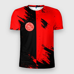 Футболка спортивная мужская Ajax sport color red, цвет: 3D-принт