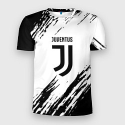 Мужская спорт-футболка Juventus краски