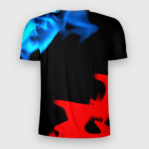Мужская спорт-футболка Doom logo битва огней / 3D-принт – фото 2