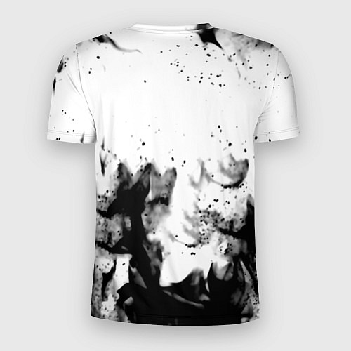 Мужская спорт-футболка Rasmus smoke steel / 3D-принт – фото 2
