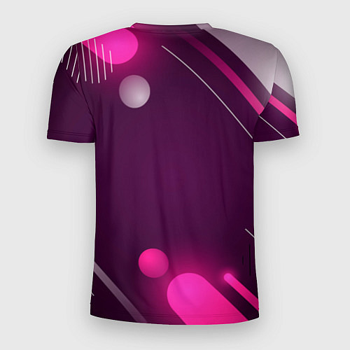 Мужская спорт-футболка Стильная сова в одежде / 3D-принт – фото 2