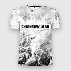 Мужская спорт-футболка Chainsaw Man white graphite