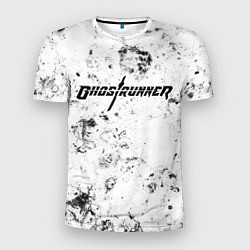 Мужская спорт-футболка Ghostrunner dirty ice