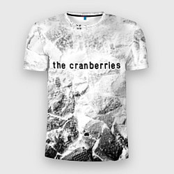 Футболка спортивная мужская The Cranberries white graphite, цвет: 3D-принт