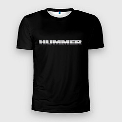 Мужская спорт-футболка Hummer logo