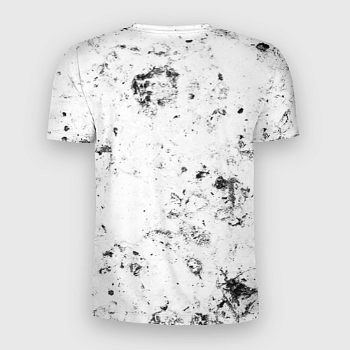 Мужская спорт-футболка Leeds United dirty ice / 3D-принт – фото 2