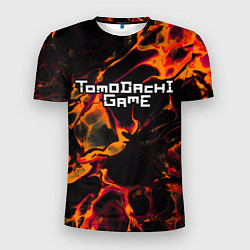 Мужская спорт-футболка Tomodachi Game red lava