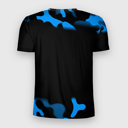 Мужская спорт-футболка Schalke 04 fc camo / 3D-принт – фото 2