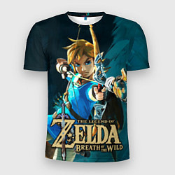 Футболка спортивная мужская Zelda - Link, цвет: 3D-принт
