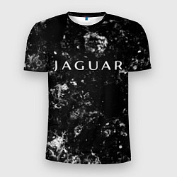 Футболка спортивная мужская Jaguar black ice, цвет: 3D-принт