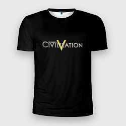 Мужская спорт-футболка Civilization