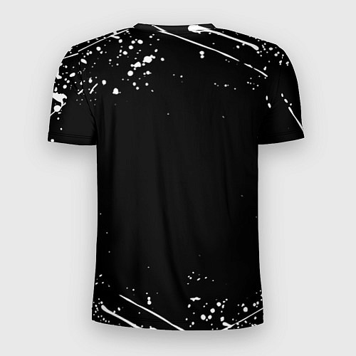 Мужская спорт-футболка Horizon Zero Dawn всплеск красок / 3D-принт – фото 2