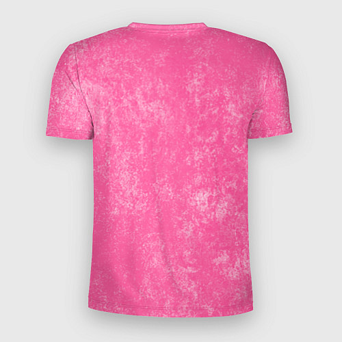 Мужская спорт-футболка Pink bleached splashes / 3D-принт – фото 2