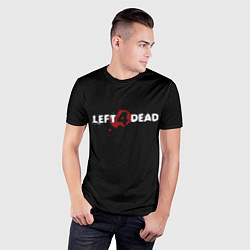 Футболка спортивная мужская Left 4 Dead logo, цвет: 3D-принт — фото 2