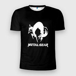 Футболка спортивная мужская Metal gear logo, цвет: 3D-принт