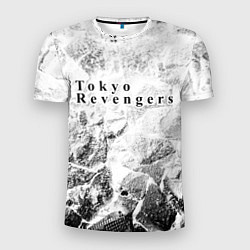 Мужская спорт-футболка Tokyo Revengers white graphite