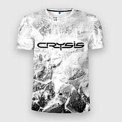 Футболка спортивная мужская Crysis white graphite, цвет: 3D-принт