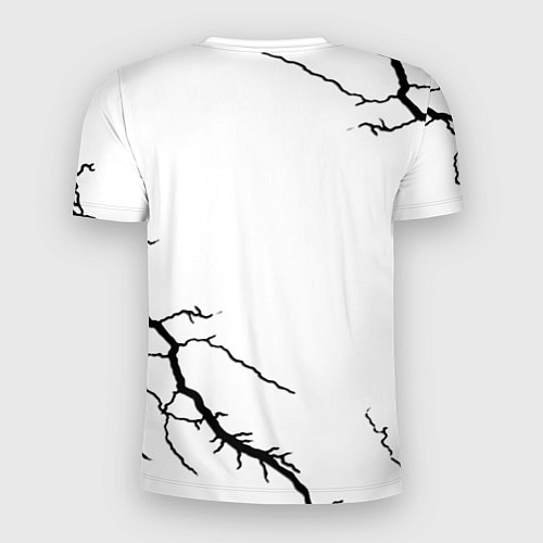 Мужская спорт-футболка Ведьмак лого шторм / 3D-принт – фото 2