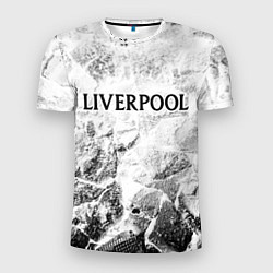 Мужская спорт-футболка Liverpool white graphite