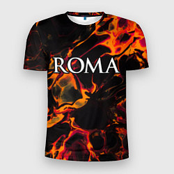Мужская спорт-футболка Roma red lava