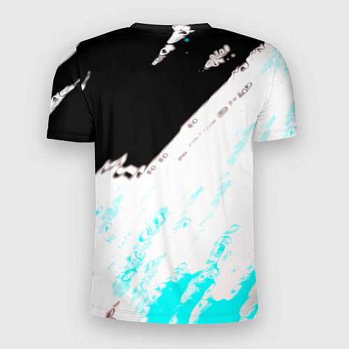 Мужская спорт-футболка Assassins Creed краски текстура / 3D-принт – фото 2