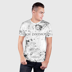 Футболка спортивная мужская Joy Division dirty ice, цвет: 3D-принт — фото 2