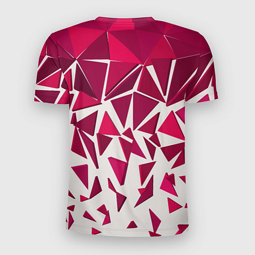 Мужская спорт-футболка Яркий абстрактный узор для спорта / 3D-принт – фото 2