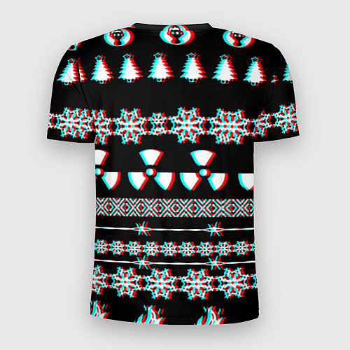 Мужская спорт-футболка Stalker glitch game / 3D-принт – фото 2