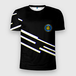 Футболка спортивная мужская Inter line fc, цвет: 3D-принт